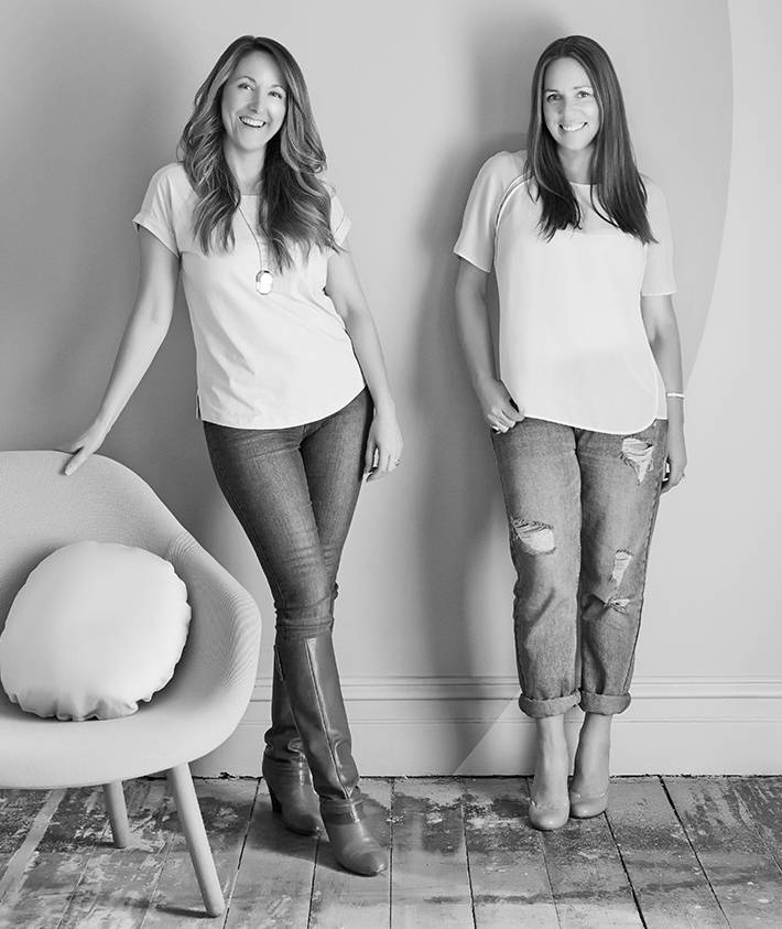 creatives-staff Creative Director Bree Leech and Producer & stylist Heather Nette King dulux